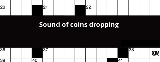 continental coins crossword clue